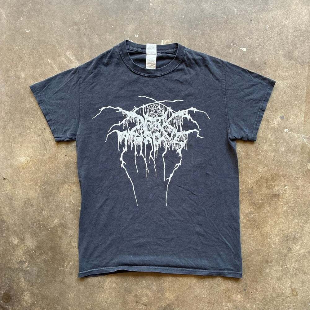 Darkthrone Band T-Shirt Size S True Norwegian Black Metal Logo Tee